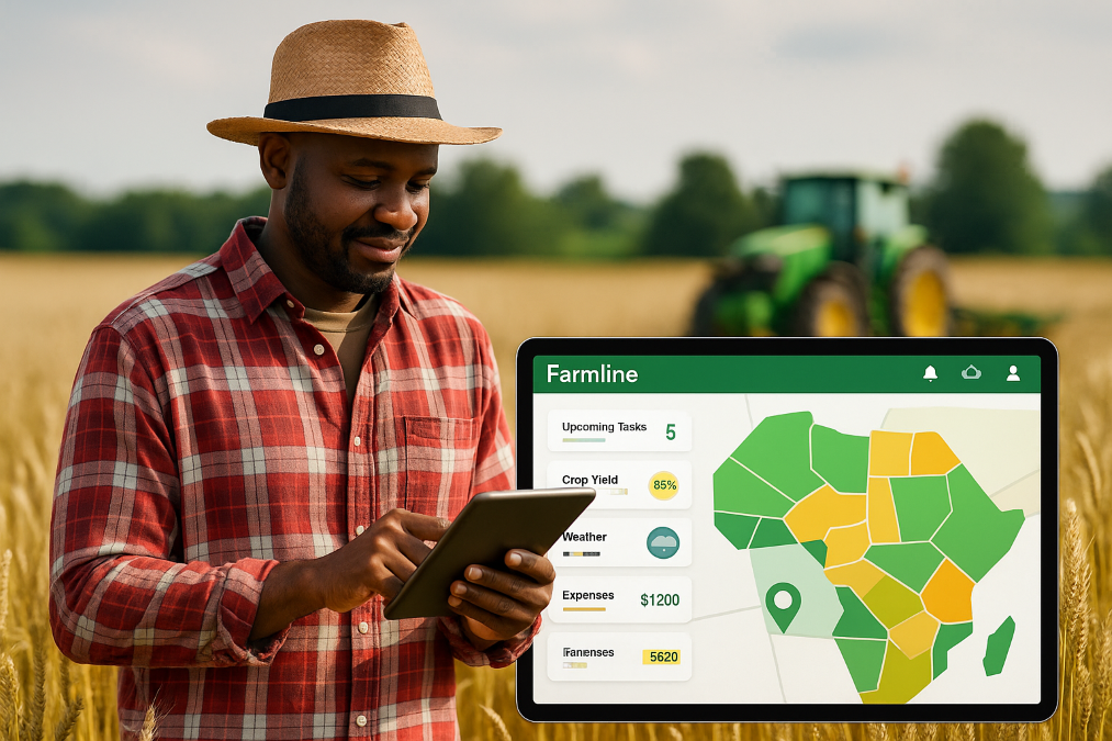 Farmline solution agricole digitale pour la gestion des exploitations